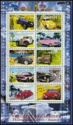 Collection jeunesse - Voitures anciennes 2000 - bloc de 10 timbres