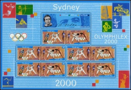 Jeux Olympiques de Sydney 2000 - bloc de 10 timbres