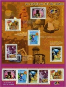 Le Siècle au fil du timbre III - Communication 2001 - bloc de 10 timbres