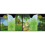 Jardins de France 2003 - bloc de 2 timbres