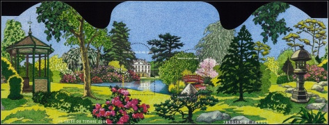 Jardins de France - Hauts-de-Seine 2006 - bloc de 2 timbres