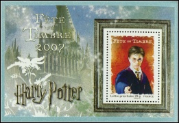 Fête du timbre - Harry Potter 2007 - bloc de 1 timbre