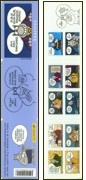 Série Sourires le chat tirage autoadhésif - 10 timbres TVP 20g - lettre prioritaire multicolore provenant de carnet