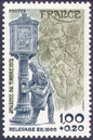 Facteur Parisien de 1900 - 1.20f + 0.20f olive et gris-bleu