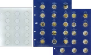 Feuilles préimprimées numismatiques TOPset 2 euros commémoratives 2013