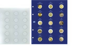 Feuilles préimprimées numismatiques TOPset 2 euros commémoratives 2016 - première partie