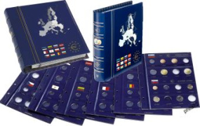 Album monnaies VISTA Euro Classic volume II pour les 12 séries des nouveaux ou futurs pays de la zone Euro 