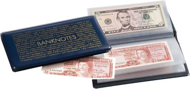 Albums de poche ROUTE Banknotes pour 20 billet jusqu'à 182 x 92 mm