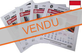 Feuilles préimprimées YVERT & TELLIER SC Monaco 2012 avec pochettes