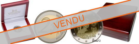 Commémorative 2 euros Luxembourg 2012 BE - Mariage