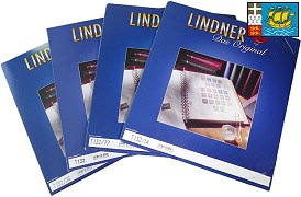 Feuilles préimprimées LINDNER-T Saint-Pierre et Miquelon 1985 à 2007 avec pochettes recto verso