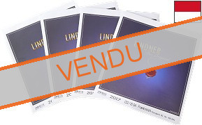 Feuilles préimprimées LINDNER-T Monaco 2012 avec pochettes recto verso