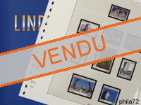 Feuilles préimprimées LINDNER-T France 2013 avec pochettes recto verso