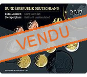 Coffret série monnaies euro Allemagne 2017 BU