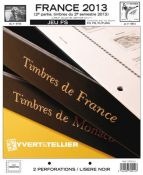 Feuilles préimprimées YVERT & TELLIER FS France 2eme semestre 2013 sans pochettes