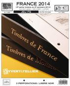 Feuilles préimprimées YVERT & TELLIER FS France 2eme semestre 2014 sans pochettes