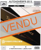Feuilles préimprimées YVERT & TELLIER FS France Autoadhésifs 1er semestre 2013 sans pochettes