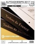 Feuilles préimprimées YVERT & TELLIER FS France Autoadhésif 2eme semestre 2017 sans pochette 