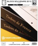 Feuilles préimprimées YVERT & TELLIER FS France blocs souvenirs 2013 sans pochettes