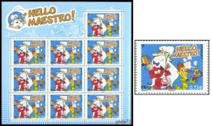 Maestro 2017 - bloc de 10 timbres
