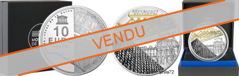Commémorative 10 euros Argent Unesco le Louvre et le Pont des Arts 2018 Belle Epreuve - Monnaie de Paris