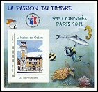  FFAP - salon philatéliques PARIS PHILEX 2018 - la maison des océans