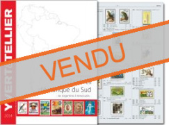 Catalogue 2014 de cotation Yvert et Tellier des Timbres de Amérique du Sud d'Argentine à Vénézuela