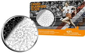 Commémorative 5 euros Pays-Bas 2018 Coincard - Fanny Blankers-Koen