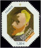 Timbre Jean Edouard Vuillard 2018 - 1.30€ multicolore provenant du bloc