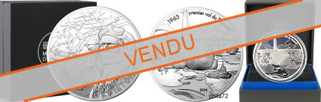 Commémorative 10 euros Argent Le Transall 2018 Belle Epreuve - Monnaie de Paris