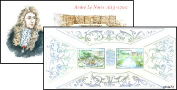 André le Notre 2013 - 2.55€ multicolore