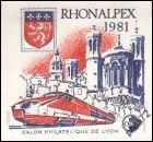 CNEP - Salon Philatélique de Lyon RHONALPEX 1981