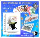 CNEP - Salon Philatélique de printemps MÂCON 2013