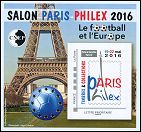 CNEP - Salon du timbre PARIS PHILEX 2016 - le football et l'Europe