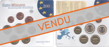 Coffret série monnaies euro Allemagne 2003 BU