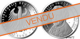 Commémorative 10 euros Allemagne 2012 UNC - Friedrich II der Grobe