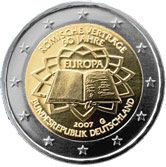 Commémorative commune 2 euros Allemagne 2007 UNC - Traité de Rome