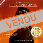 Coffret série monnaies euro Autriche 2004 BU