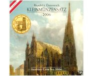 Coffret série monnaies euro Autriche 2006 BU