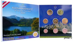Coffret série monnaies euro Autriche 2009 BU