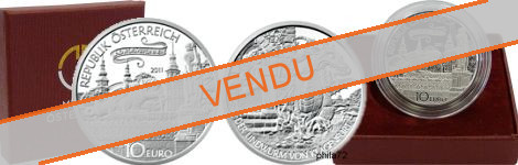 Commémorative 10 euros Argent Autriche 2011 Belle Epreuve - Le dragon de klagenfurt