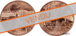 Commémorative 10 euros Cuivre Autriche 2015 UNC - Province de Burgenland