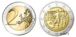 Commémorative 2 euros Autriche 2016 UNC - Bicentenaire des banques d'Autriche