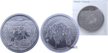 Commémorative 10 euros Argent Finlande 2011 Brillant Universel - Pehr Kalm