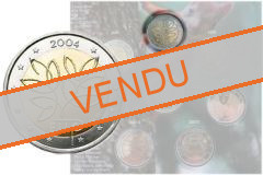 Commémorative 2 euros Finlande 2004 BU - Elargissement UE (issue du coffret BU Finlande de 2 euros)