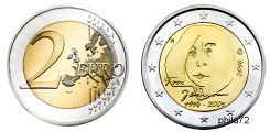 Commémorative 2 euros Finlande 2014 UNC - Tove Jansson