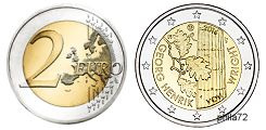 Commémorative 2 euros Finlande 2016 UNC - Georg Henrik von Wright