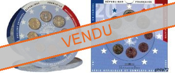 Coffret série monnaies euro France 2005 BU - Monnaie de Paris