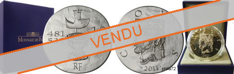 Commémorative 10 euros Argent Clovis 2011 Belle Epreuve - Monnaie de Paris