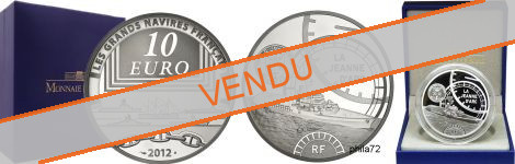 Commémorative 10 euros Argent la Jeanne d arc 2012 Belle Epreuve - Monnaie de Paris